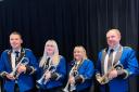 Newport Brass Band in their new uniform