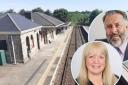 Trains failing to stop at Chepstow Station has been raised as a complaint by Cllr Armand Watts while Cllr Jill Bond has said they don't have enough carriages.