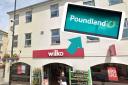 Poundland are completing a makeover of the former Wilko store in Chepstow