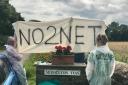 'NO2NET' campaigners in 2019