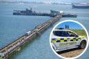 Urgent warning issued as children spotted 'tombstoning' off south Essex piers