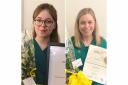 Esther Morse-Brown and Laura Husband both secured the Veterinary Nurse in Medical Nursing qualification