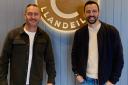 Will Mellor (left) and Ralf Little (right) spent a night at The Cawdor two weeks ago.