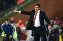 RIGHT DIRECTION: Wales manager Chris Coleman gives instructions from the touchline in Brussels last November