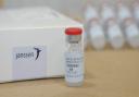 A vial of the Janssen Covid-19 vaccine. Picture: Janssen Pharmaceutical Companies/PA Wire.