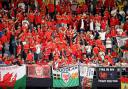 Wales fans in the stands during the Nations League, League B Group four match at Ceres Park, Aarhus. PRESS ASSOCIATION Photo. Picture date: Sunday September 9, 2018. See PA story SOCCER Denmark. Photo credit should read: Tim Goode/PA Wire..