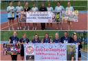 30 teams came together to remember Catherine Roberts and Louise Thomas. Picture: Vicki Randall.