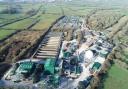 Cog Moors Wastewater Treatment Works. Photo - Dŵr Cymru