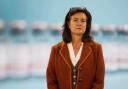 Welsh health minister Eluned Morgan. Composite image. Pictures: Huw Evans Picture Agency (front)/Canva (background)