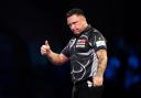 ROUTINE: Gerwyn Price eased into the quarter-finals of the World Darts Championship