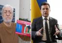 Labour candidate Ziad Alsayed has been criticised over his comment toward President Zelenskyy. (Pictures: Ziad Alsayed; PA Wire)