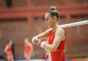 Evie Flage-Donovan has been selected for Team GB for the 2022 Summer European Youth Olympic Festival. Picture: Welsh Gymnastics.
