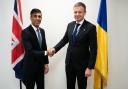 Rishi Sunak with Ukraine finance minister Serhiy Marcheko at the 2022 Spring Meetings at the International Monetary Fund. Picture: IMF Photo/Cliff Owen.