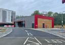 The Costa Coffee store and drive through has opened near the Coldra in Newport.