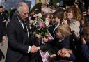 King Charles III greets well-wishers in Llandaff. Picture: Frank Augstein/PA Wire