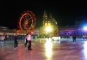General photo showing a previous edition of Cardiff Winter Wonderland.