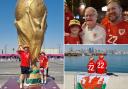 Gavin Waite and son Kegan, from Newport, have been in Qatar to support Wales in the World Cup.