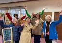 Members of the Penarth Laughter Yoga Club, who join a weekly session on laughter at All Saints Church Hall. Picture by Shivangi Pandey