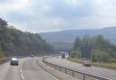 Street view image of the A465 Heads of the Valleys Road in the Brynmawr area.
