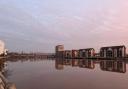 Calm: The River Usk as it flows through the centre of Newport. Picture: Nicola Gapper, South Wales Argus Camera Club.