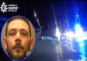 Matthew Woody-Jones rammed four police cars on the Prince of Wales Bridge