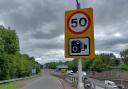 50mph zone on M4