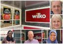 Clockwise from top left: Wilko in Newport city centre; Chris Sweeting; Denise Sweeting; Hushiara Begum; Jennifer Smith; Graham Maguire