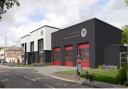 This is how a new fire station could look.