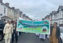 March in Newport celebrating the Prophet Muhammad's birthday