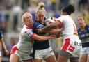INFLUENTIAL: Bethan Dainton on the charge for Leeds