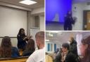 Natasha Asghar MS's visit to Cardiff University was met with protest after she vote against a ceasefire motion