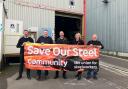 Community has launched a ballot for strike action at Tata Steel amid job loss concern at the Llanwern and Port Talbot plants (image from an earlier Community Save our Steel campaign)