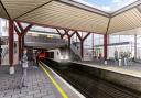 Artist impression of the new Caerphilly Station interchange. Credit: Grimshaw Architects