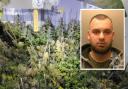 Indrit Spata, 23, was jailed for growing the 505 cannabis plants at a house on Caldicot’s Longfellow Road