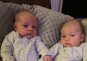 Twins Mason and Myles Jones were born on January 4, 2024, at the Grange University Hospital, near Cwmbran, weighing 5lbs 6oz and 5lbs 11oz. Mum and dad are Hollie and Nathan Jones, of Tredegar. The boys were born naturally. Myles spent two days in the