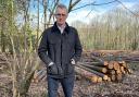 David Davies MP has criticised the Welsh Government's sustainable farming scheme stating it is hypocritical when they cut down trees from their owned forests