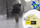 Yellow weather warning in place for tonight