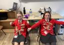 Schools such as All Saints Church in Wales Primary took part in fun sessions to improve their mental health