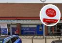 Castle View Post Office, inside the Tesco Express, is closing for around five weeks on Saturday