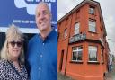 Longest running land lady and landlord in Maindee, Newport celebrate