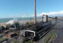 Tata Steel UK's Port Talbot site