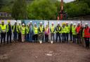Work has begun on a flagship 'later living' scheme in Risca on the former Ty Darran care home site