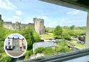 A house with spectacular castle views and a desperate need of a refresh, is on the market