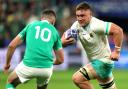 POWERFUL: South Africa number eight Jasper Wiese on the charge at the World Cup