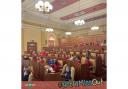 School pupils from Torfaen debated in the council chambers