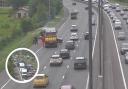 Multi-vehicle crash adds to M4 traffic pileup