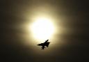 An RAF Tornado sets off on a bombing run in Syria