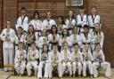 Members of the Cwmbran and Pontypool Taekwondo Club with their latest haul of medals