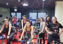 Nuffield Health Club in Cwmbran hosted a 12.5 hour spinathon to raise money for our 125 Appeal.
