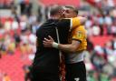 FAREWELL: Dan Butler and Newport County.were so close to winning promotion at Wembley last month
